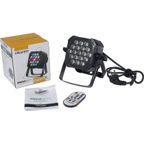 MINIPAR-193-FX Par Led 18x1W + 1x3W RGB