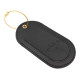 ZXOT0021 EMBOSSED LUGGAGE TAG BLACK