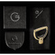 Heritage Style 1 Wide 18kt Gold Plated Capo