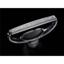 Heritage Style 3 Wide Silver Capo
