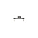 6438 Flex Patch Cable Black 8cm
