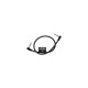 6441 Flex Patch Cable Black 46cm