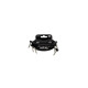 6443 Flex Patch Cable Black 8cm 3pk