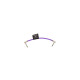 6447 Flex Patch Cable Purple 15cm