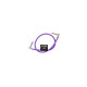 6449 Flex Patch Cable Purple 46cm