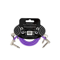6453 Flex Patch Cable Purple 30cm 3pk