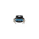 6459 Flex Patch Cable Blue 8cm 3pk