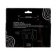 6462 Flex Patch Cable Black Multi-Pack