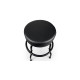 Tone on Tone Black Barstool