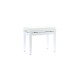 PB/100 WH L Panca in Legno Bianco Lucido per Pianoforte