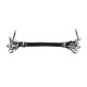 GCWB-INS-6INRA3PK Confezione da 3 cavi patch angolato/angolato 15 cm Serie Backline
