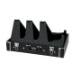 GW-GIGBOXJR Custodia pedaliera e stand tre chitarre