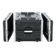 GRR-6L Custodia da 6U Rack con maniglia e rotelle