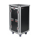 G-TOUR 10X16 PU Flight Case 10U + 16U Rack