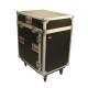 G-TOUR-GRC12X12 Flight Case 12U + 12U Console Rack