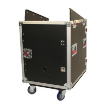 G-TOUR-GRC12X12 Flight Case 12U + 12U Console Rack