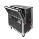 G-TOUR CAB412 Flight Case ATA Cabinet 4x12 con rotelle