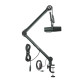 GFWMICBCBM4000 Asta microfonica a braccio per scrivania con luce LED