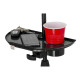 GFW-MICACCTRAY Vassoio per accessori con portabicchiere per asta microfonica