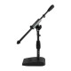 GFW-MIC-0821 Supporto microfonico per grancassa e amplificatore con braccio da 40,6 cm e base compatta