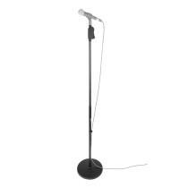 GFW-MIC-1201 Supporto microfonico con base rotonda da 30,5 cm e altezza regolabile da 101,6 a 160 cm