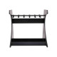 GFW-ELITEGTR5RK-BLK Rack per chitarre 5-7 posti in finitura nera