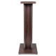 GFW-ELITESPKSTMN-BRN Coppia di supporti per monitor da studio in legno con finitura marrone scuro