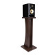 GFW-ELITESPKSTMN-BRN Coppia di supporti per monitor da studio in legno con finitura marrone scuro