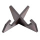 GFW-ELITEGTRXSTD-BRN Supporto X per chitarra in finitura marrone scuro