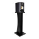GFW-ELITESPKSTMN-BLK Coppia di supporti per monitor da studio in legno con finitura nera