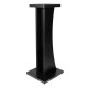 GFW-ELITESPKSTMN-BLK Coppia di supporti per monitor da studio in legno con finitura nera