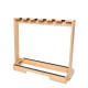 GFW-GTR-WD6RK-MPL Supporto in legno per 6 chitarre con finitura in acero naturale