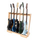 GFW-GTR-WD6RK-MPL Supporto in legno per 6 chitarre con finitura in acero naturale