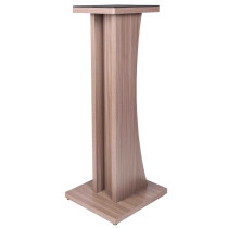 GFW-ELITESPKSTMN-GRY Coppia di supporti per monitor da studio in legno con finitura grigia Driftwood