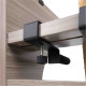 GFW-ELITEGTR3RK-GRY Rack per chitarre 3-4 posti in finitura grigio driftwood