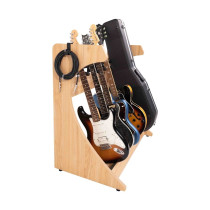 GFW-ELITEGTR5RK-MPL Rack per chitarre 5-7 posti in finitura Natural Maple Matte