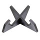 GFW-ELITEGTRXSTD-BLK Supporto X per chitarra in finitura nera