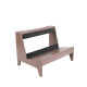 GFW-ELITEGTRAMPLG-GRY Stand per amplificatore combo Large in finitura Driftwood Grey