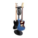 GFW-ELITEGTRHNGSTD-2X-BLK Stand appendi-chitarra doppio in finitura nera