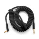 DCICB15R Coil Cable Black 4,5 m