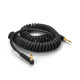 DCICB15R Coil Cable Black 4,5 m