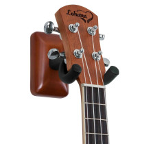 GFW-UKE-HNGRMHG Supporto da parete per ukulele e mandolino con piastra in mogano