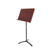 GFW-MUS-5000 - Leggio musicale in legno per direttore con base pieghevole