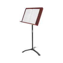 GFW-MUS-5000 - Leggio musicale in legno per direttore con base pieghevole