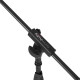 GFW-MIC-2010 Supporto microfonico standard con base treppiede e braccio singolo
