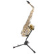 GFW-BNO-SAXFLU Supporto a treppiede per sax alto/tenore con attacco per clarinetto o flauto