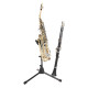 GFW-BNO-SAXFLU Supporto a treppiede per sax alto/tenore con attacco per clarinetto o flauto