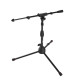 GFW-MIC-2621 Supporto microfonico per grancassa e amplificatori con base treppiede e braccio telescopico
