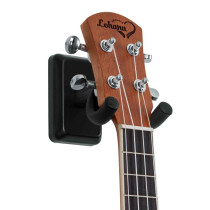 GFW-UKE-HNGRBLK Supporto da parete per ukulele e mandolino con piastra nera