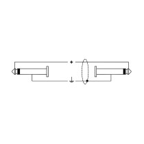 ITTOP/JJ-10 Cavo Jack 6.3 TS Mono / Jack 6.3 TS Mono 10 mt